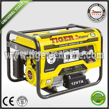 Tiger Gasolina industrial Gerador elétrico 2.5kw preços EPN3900DXE